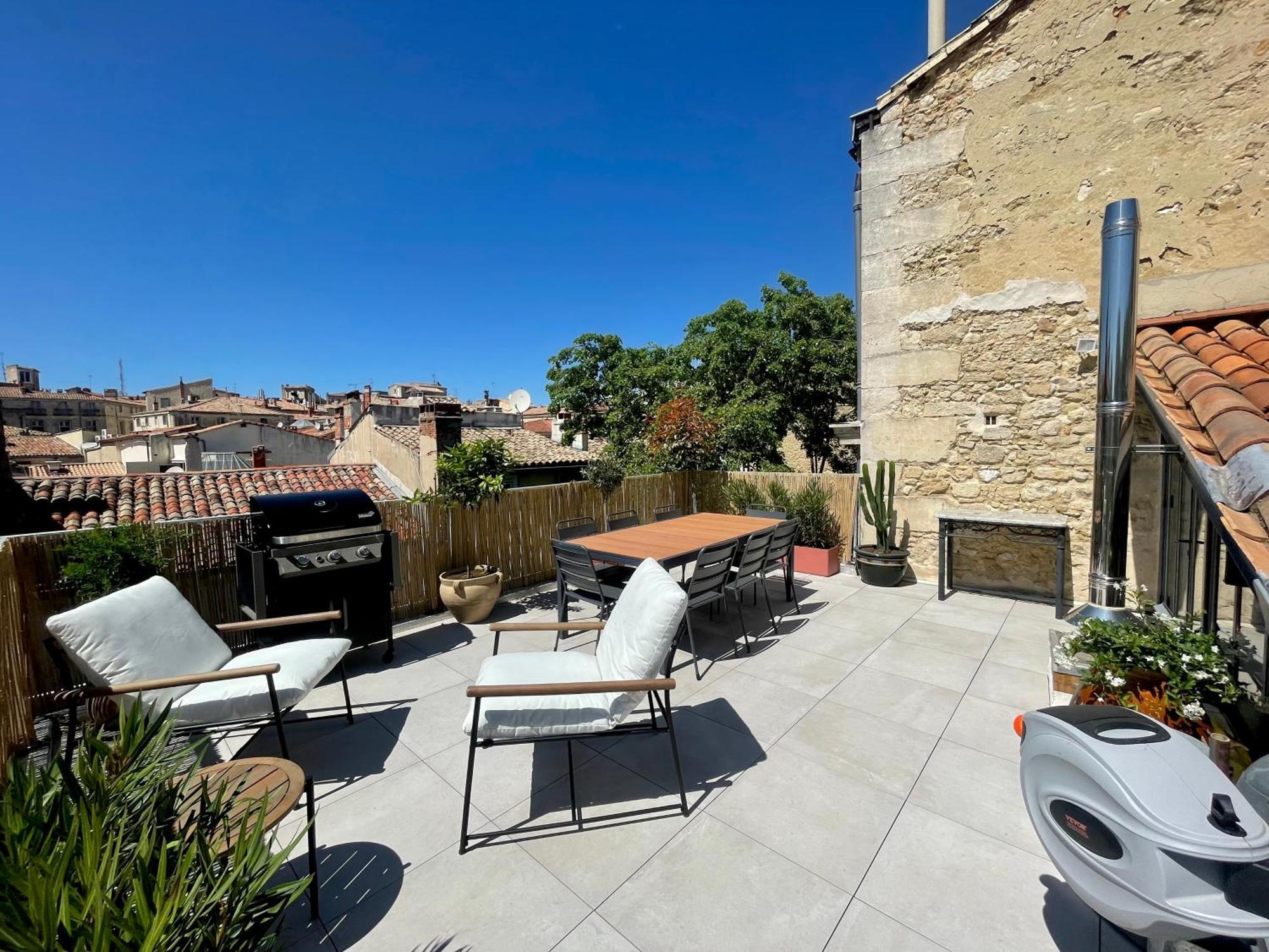 Loft 120m2 Avec Terrasse Centre Historique Apartamento Montpellier